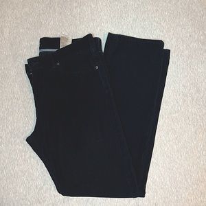 Banana Republic Navy Pima Cotton Pants